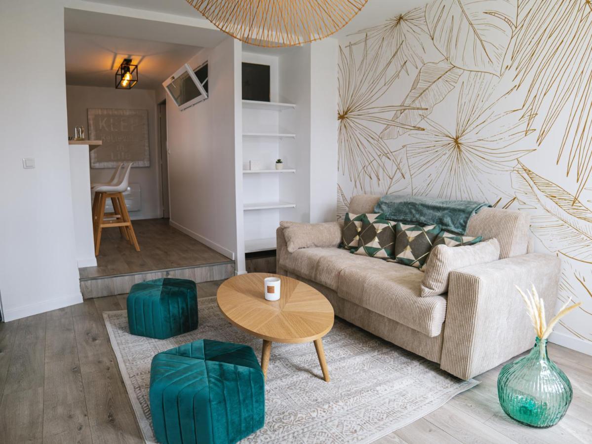 Superbe T2 Rouen Avec Jardin + Parking Gratuit A Proximiteアパートメント エクステリア 写真