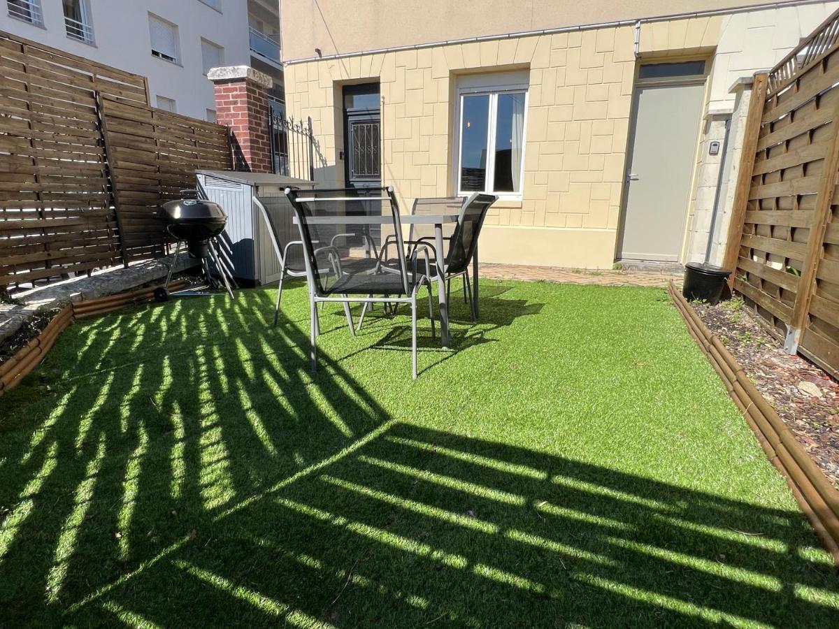 Superbe T2 Rouen Avec Jardin + Parking Gratuit A Proximiteアパートメント エクステリア 写真